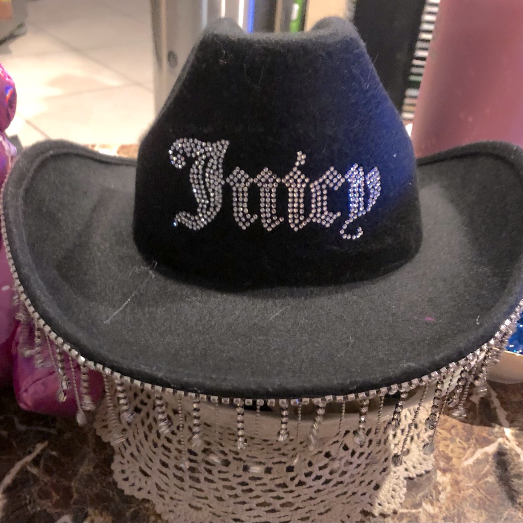 Juicy Couture Black Brand New Hat